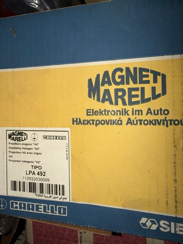 Headlight fiat type - headlight,